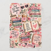 Carte d'insertion double face pour Kindle Romance (Dos)