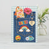 Carte d'insertion double face pour Kindle Vibes Ré (Debout devant)