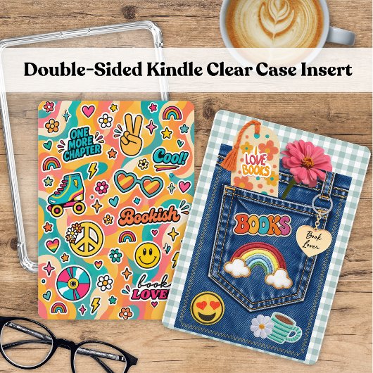 Carte d'insertion double face pour Kindle Vibes Ré