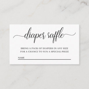 Carte d'insertion du Baby shower de calèche