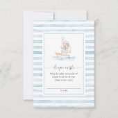 Carte d'insertion du billet de l'ours de mer Bleu (Devant)