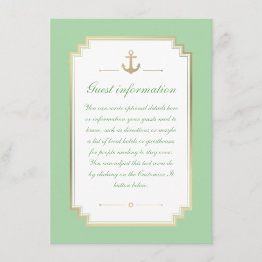 Carte d'insertion du Mariage blanc de la Mention p (Devant)