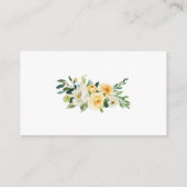 Carte d'insertion du registre des Mariages floraux (Dos)