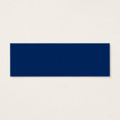 Carte d'insertion du registre d'or bleu mariage (Dos)