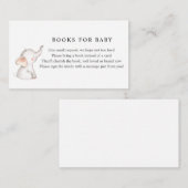 Carte d'insertion Elephant Books for Baby (Devant / Derrière)