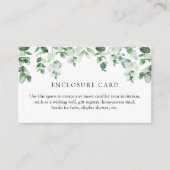 Carte d'insertion Eucalyptus (Devant)