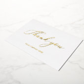Carte d'insertion Gold Business Logo Merci Package (Rotation)