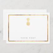 Carte d'insertion Gold Pineappy (Devant / Derrière)