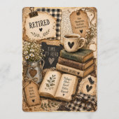 Carte d'insertion Kindle double face pour une retr (Dos)