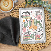Carte d'insertion Kindle recto-verso Livres & Chat