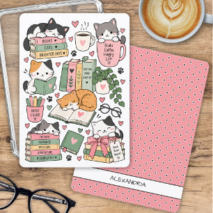 Carte d'insertion Kindle recto-verso Livres & Chat