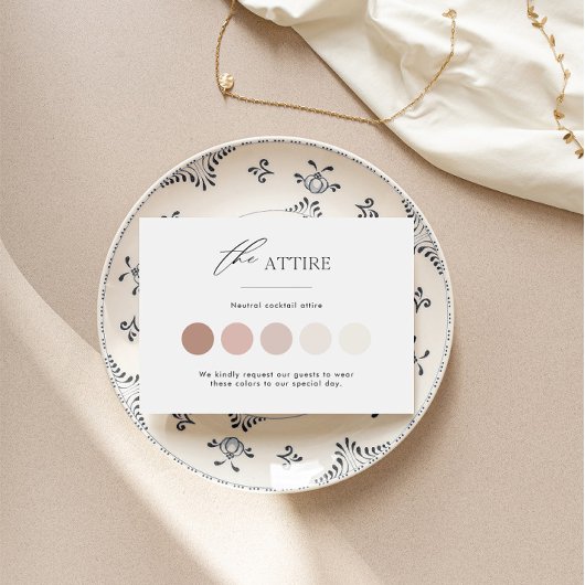 Carte d'insertion minimaliste Mariage avec script