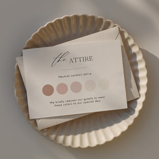 Carte d'insertion minimaliste Mariage avec script