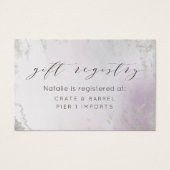 Carte d'insertion Ombre Light Purple Luxe (Devant)