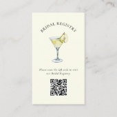 Carte d'insertion pour la soirée de mariage The Pe (Devant)