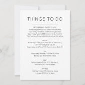 Carte d'insertion pour le sac de bienvenue (Dos)