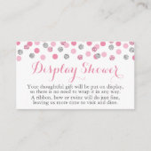 Carte d'insertion pour Parties scintillant d'affic (Devant)