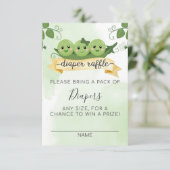 Carte d'insertion pour tirage au sort de couches T (Debout devant)