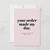 Carte d'insertion professionnelle féminine moderne (Devant)