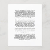 Carte d'insertion simple (Dos)