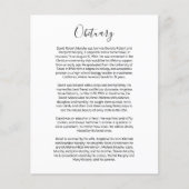 Carte d'insertion simple (Devant)