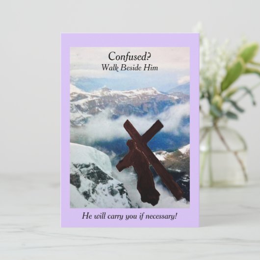 Carte d'inspiration (Debout devant)