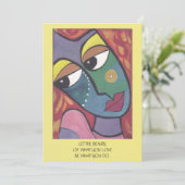 Carte d'inspiration "Beauté" Femmes d'esprit (Debout devant)