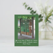 Carte d'inspiration : Citation d'âge (Debout devant)