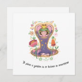 Carte d'inspiration de la fête mère (Devant / Derrière)