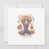 Carte d'inspiration de la fête mère (Dos)