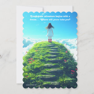 Carte d'inspiration - Un message magique