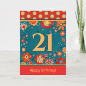 Carte d'inspiritisme festive d'anniversaire des an (Devant)