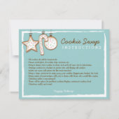 Carte d'instruction Cookie Swap - Vous pouvez cust (Devant)