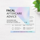 Carte d'instruction de post-soins d'injection Boto (Bureau)