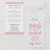 Carte d'instruction Mini-Faciale (Devant / Derrière)