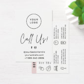 Carte d'instructions postérieures à l'injection de (Bureau)