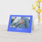 Carte d'intégrité (Fleur jaune)