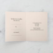 Carte d'intention de messe catholique du Sacré-Cœu (Intérieur)