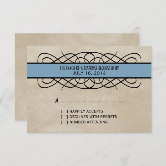 Carte d'intervention à la frontière bleue (Devant / Derrière)