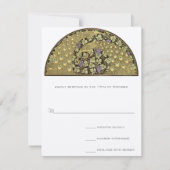 Carte d'intervention Arch Art Nouveau Vineyard Pea (Devant)