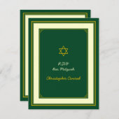 Carte d'intervention de Forest Green et Gold Bar M (Devant / Derrière)