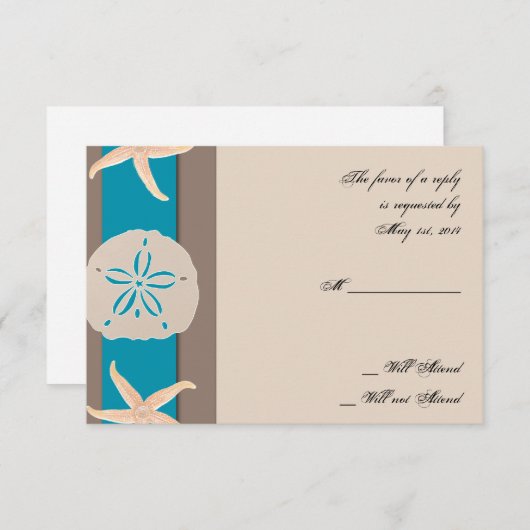 Carte d'intervention de poisson Starfish à bande B (Devant / Derrière)