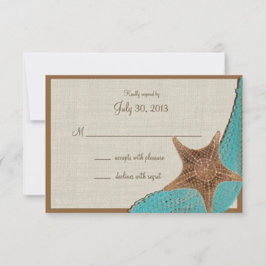 Carte d'intervention Ocean Starfish (Devant)