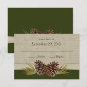 Carte d'intervention pour les pépins de bois (Devant / Derrière)