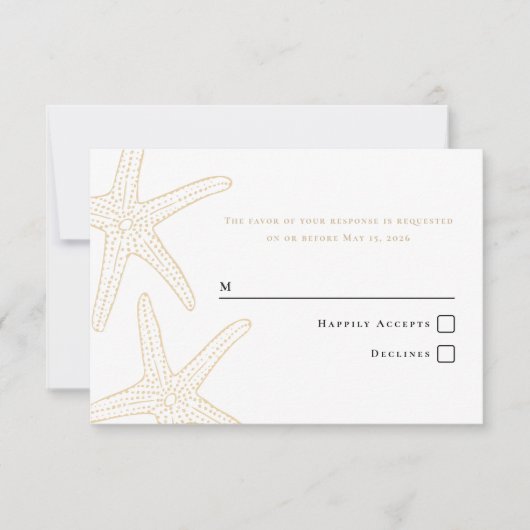 Carte d'intervention pour poisson-Starbeige beige (Devant)