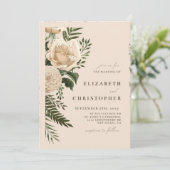 Carte d'invitation (Debout devant)