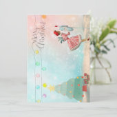 Carte d'invitation (Debout devant)