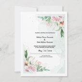 Carte d'invitation (Dos)