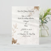 carte d'invitation (Debout devant)