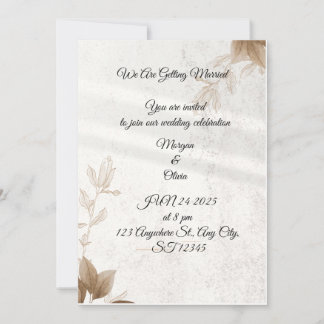 carte d'invitation